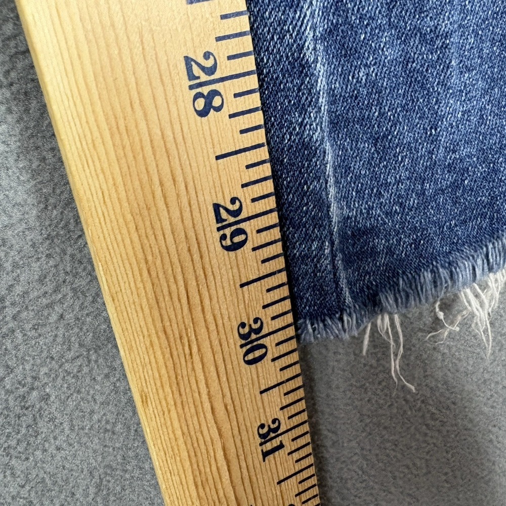 Vervet Size 26 Bella High Rise Distressed Flare Jeans Raw Hem High Rise - Picture 9 of 9